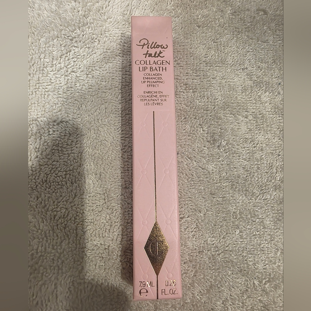 Charlotte Tilbury Pillow Talk Collagen Lip Bath - Soft Pink-NIB